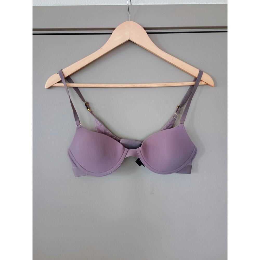 Pepper Ultimate Contour T-Shirt Bra Lavender Purple Small Chest 34A minimalist